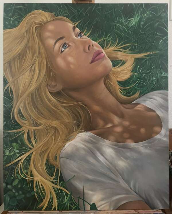 Girl in the Grass